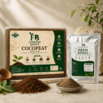 Cocopeat Block 1KG + Neem Khali 1KG | Combo Pack