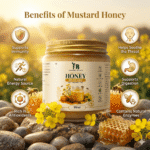 Mustard Honey 350ml | Raw, Unprocessed & Naturally Crystallised Sarson Shahad - Image 5