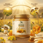 Mustard Honey 350ml | Raw, Unprocessed & Naturally Crystallised Sarson Shahad - Image 4